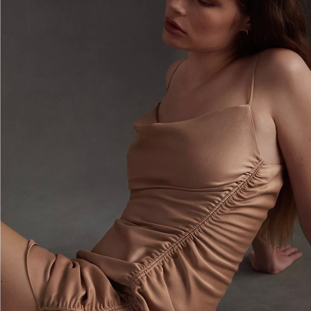 BHLDN Jennings’s satin charmeuse dress